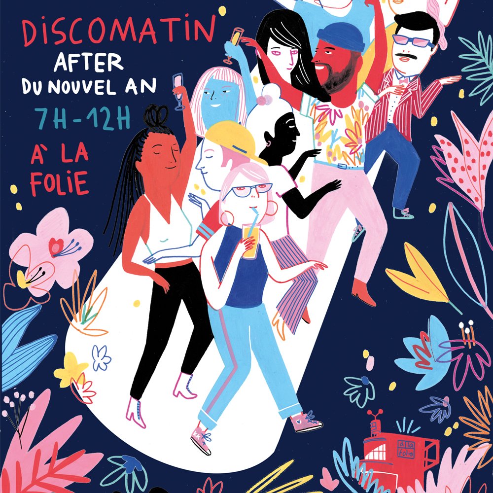 OUI!! Notre immanquable after du Nouvel An aura bel et bien lieu cette année encore, mais cette fois-ci <a href="/alafolieparis19/">à la folie paris</a> ! 🎊
L'équipe au complet de 7h à midi pour fêter la nouvelle année, pour le reste pour connaissez la recette 🤗
➡️ goo.gl/eKtUon