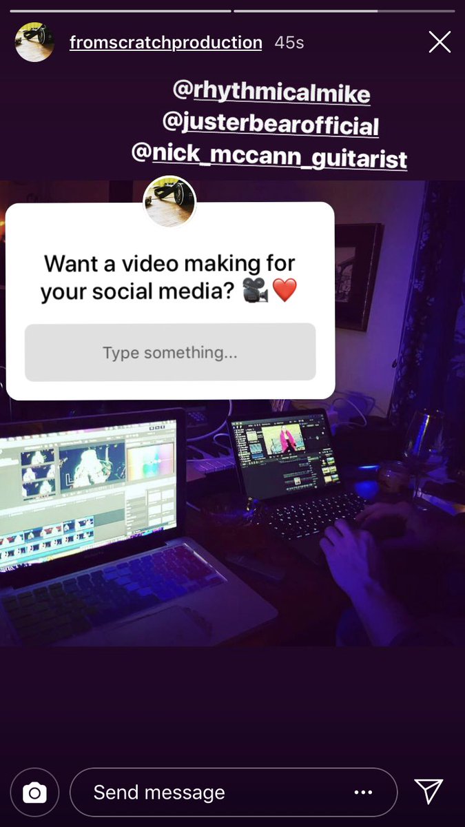 FromScratch_pro's tweet photo. Let us know what you want done ❤️🎥 @RhythmicalMike @BearRhythmical @JusterBear #film #camera #action #filmcommunity https://t.co/aQBKJZkiHw