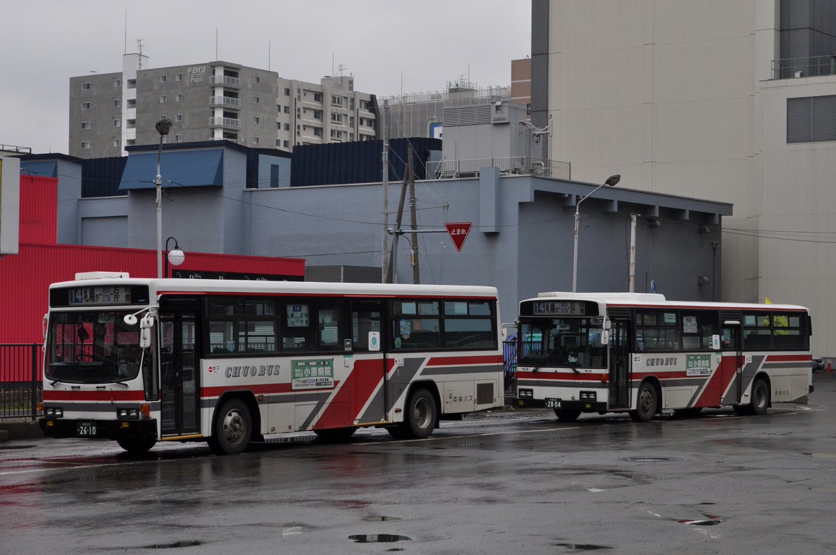 s22a4363's tweet photo. 移譲から14年目の冬。北海道中央バス所属の札幌市交通局委譲車が全車引退したようで…市バス時代から数え切れない楽しい思い出をありがとうございました。 https://t.co/cMfFYdxoJv