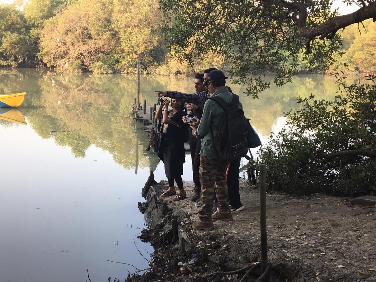 Avendus's tweet photo. An awareness excursion on ‘Wetlands and Waterbirds Conservation’ took place at the Thane Creek #Flamingo Sanctuary on 18th December 2018. This initiative was led by Amit Singh, ED and Co-Head, ET&amp;S, Avendus Capital who is a passionate #environmentalist at heart. #CSR https://t.co/LWYgaxsgSP