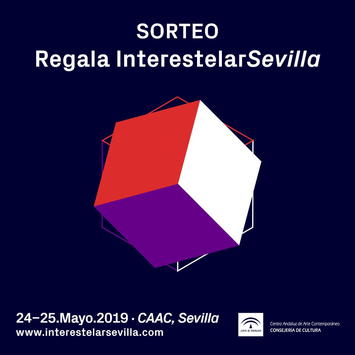 InterestelarSev's tweet photo. 🎁 #REGALAINTERESTELAR 🎁 💥 ¡SORTEO 2 ABONOS! 💥🎅🏼 
🎄1️⃣ Sigue a @interestelarsevilla 
🎄2️⃣ Haz RT
⏰ Sorteo válido hasta el jueves 20/12 a las 12:00hs. Habrá 1 ganador de un abono doble entre todos los que participen en IG, FB y TW 🚀 #sorteo #interestelar2019 https://t.co/B4baQRKjVL