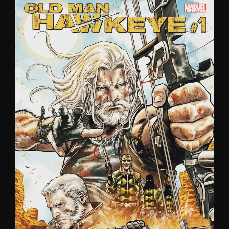 I only read Old Man Logan earlier this year and loved it so I was instantly interested in reading this series.

#oldmanhawkeye #oldmanlogan #hawkeye #clintbarton #marvel #marvelcomics #comic #comics #comicbook #comicbooks #ethansacks #marcochecchetto