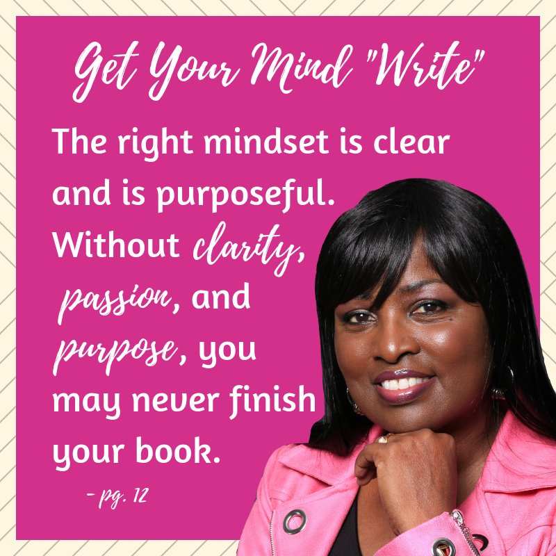 patbfreeman's tweet image. Ladies! Time to GET YOUR MIND WRITE! Join me in the journey. #Write your book in 2019. My book, GET YOUR MIND WRITE, and planner are 25% Off right now! A perfect gift for any aspiring writers in your family! bit.ly/2EC0uch 
#LetsWriteTogether #Womensempowerment #author