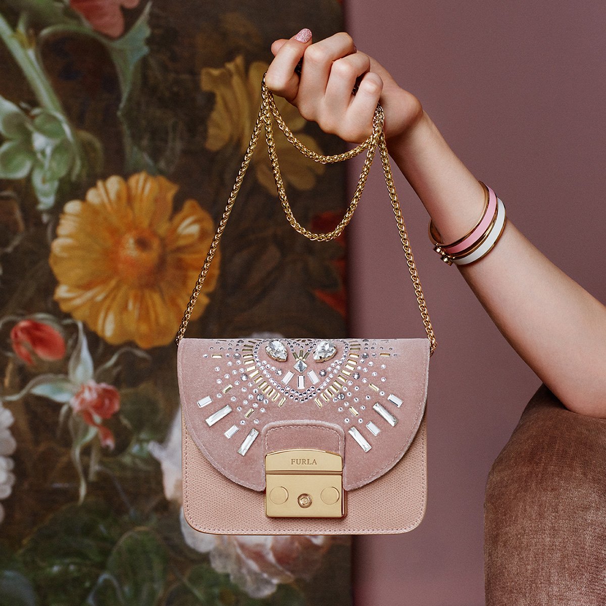 ブランド 新品 FURLAメトロポリス3wayカスタマイズフラップ付き