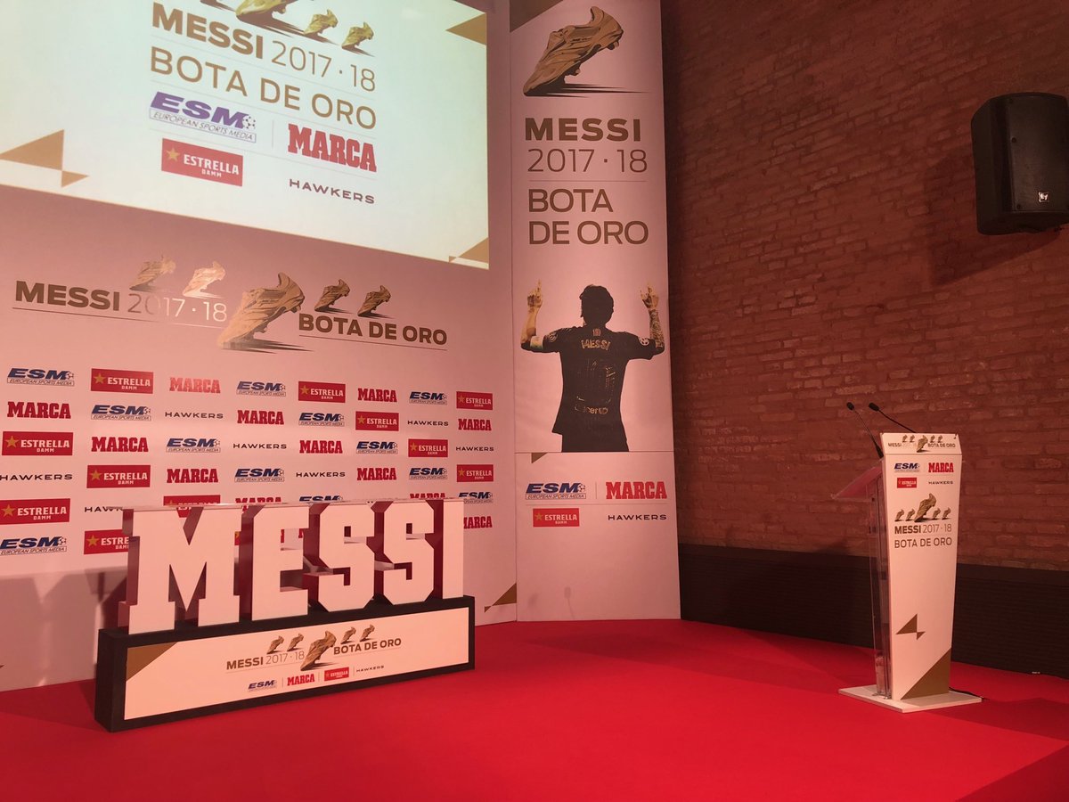 Sid Lowe On Twitter Fifth Esmgoldenshoe For Leo Mess