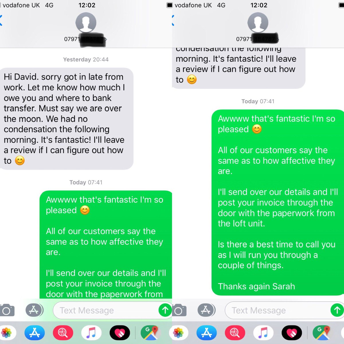 Another happy customer and another house condensation and mould free! 😊👍