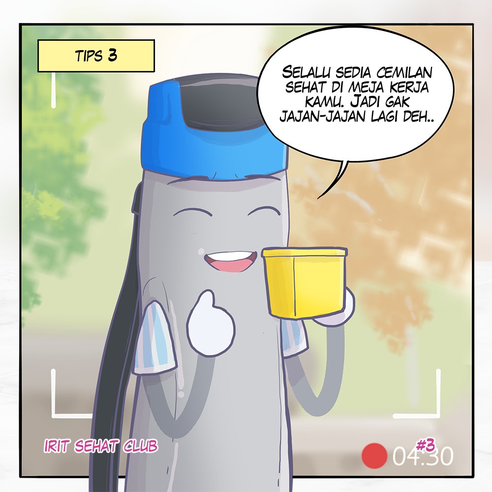 tupperwareID's tweet photo. Ada tips irit nih, eh tips yang ke-4 apa ya kira-kira?
Yuk, ikutan kontes #TupperwareComic lengkapi ceritanya dan dapatkan hadiahnya! Cek di sini ya https://t.co/44JHsPPyf5 https://t.co/0cIelc6pRK