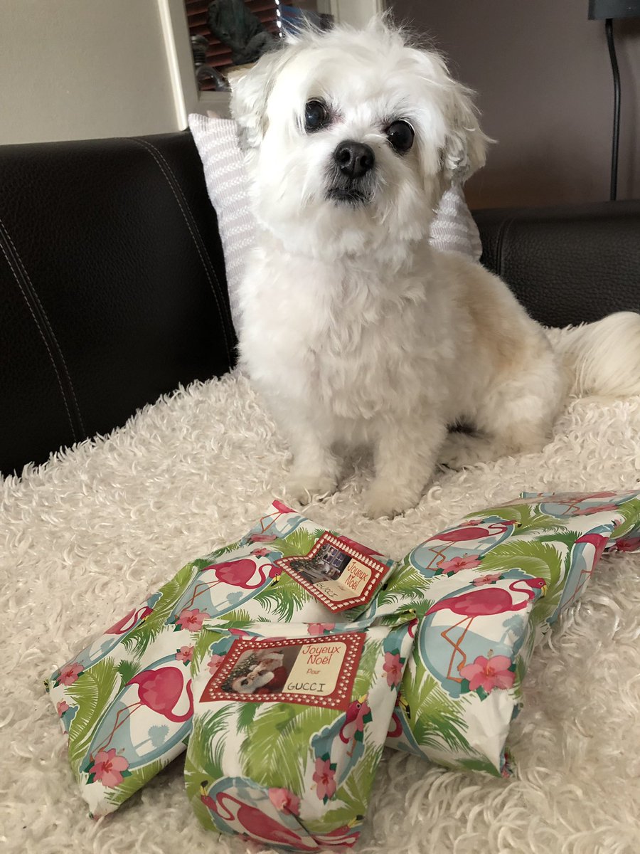 Bruce_Gucci's tweet image. Yaaaaay my #SecretSanta2018 has arrived 🎁🥳🎅🏽 how long before it’s Christmas mum ? Can’t wait... it smells good 🤗