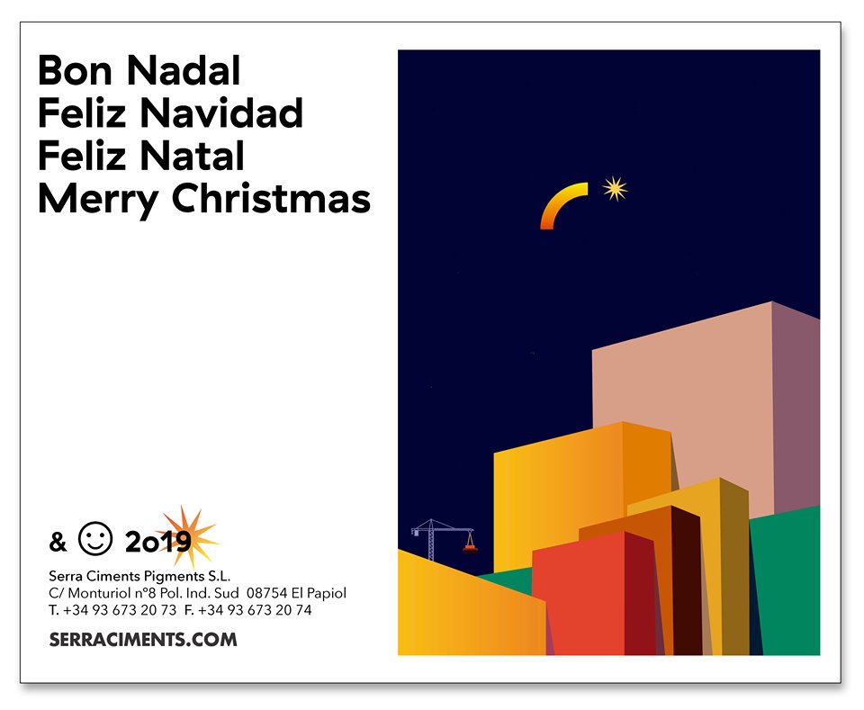 serraciments's tweet photo. En estas fechas tan especiales, todo el equipo de #SerraCiments os desea una ¡☃️#FelizNavidad🎄! Esperamos que la paséis rodeados de vuestro seres queridos y recarguéis energías. https://t.co/6TMC4nfpqC