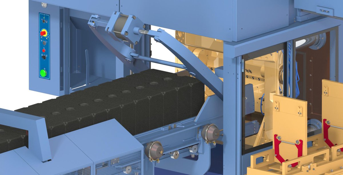 DISAgroup's tweet photo. “The #DISAMATIC D3 can be configured for thinner, more intricate castings & runs of more regular parts. When installed, the sand slot can be set at the front, or 50mm out of the chamber.” #ReducingScrap innovation 4/5. #D3LiberatingPerformance https://t.co/p8R4Ri7iCH https://t.co/GQgb6c29ro