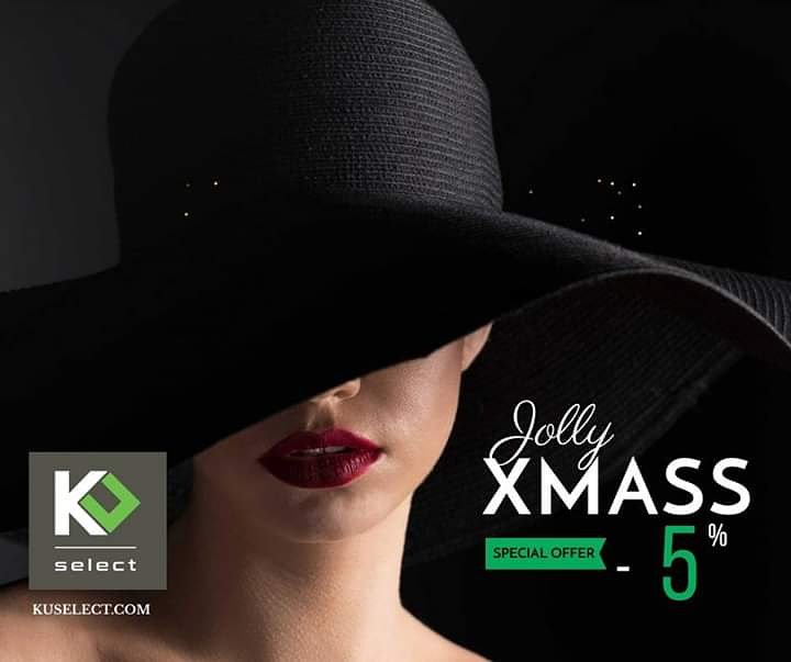 OsombahSteve's tweet image. From us to you. Enjoy 5% OFF on all our products on kuselect.com. For any enquiries, call us on 0780 966995 #JollyXMassWithKuSelect #StyleThatWorks