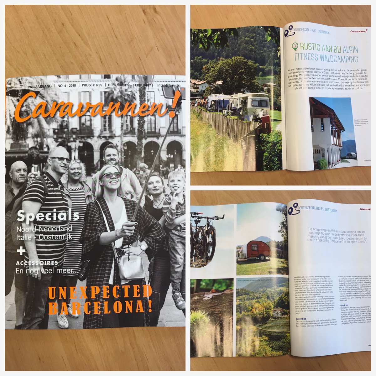 📖 Een mooi artikel in <a href="/caravannen/">Caravannen!</a>! over verschillende prachtige campings in Zuid-Tirol! 😍 Een echte must-read voor kampeerders! 🏕 #zuidtirol #camping #reizen #caravan #caravannen #mustread