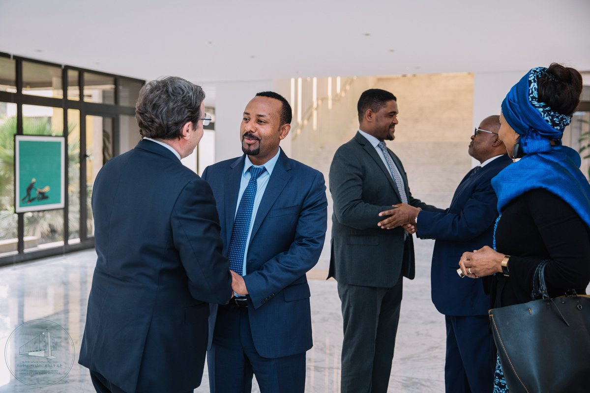 mohamed_baraf's tweet photo. @PMEthiopia ጠ/ሚር ዐቢይ አሕመድ የUNDP አስተዳዳሪ አቺም ስታይነርን ተቀብለው አነጋገሩ:: ጠ/ሚር ዐቢይ በውይይታቸው ወቅት UNDP ለኢትዮጵያ ለረጅም ጊዜ የቆየ ድጋፍ ሲያደርግ መቆየቱን እንደሚያደንቁ ተናግረዋል። https://t.co/qSnEEeBoST