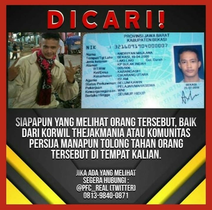 PFC_REAL's tweet photo. Bantu up Ndan @12CSL @OrenBarat 🙏🙏 https://t.co/p8sj38PbI0