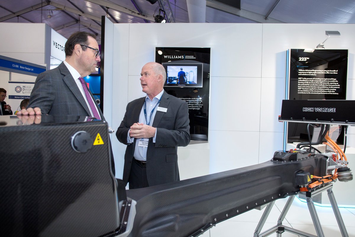 FortescueZERO's tweet photo. After #Hyperbat's launch, we exhibited at #lcv2018 to showcase the @astonmartin Rapide E battery & other Williams capabilities. We hosted @UnipartMfg & met show attendees, including @beisgovuk minister @Richard4Watford. Learn more at https://t.co/P0VQyETqbF #AdvantageEngineered https://t.co/5zM3Weqfk2