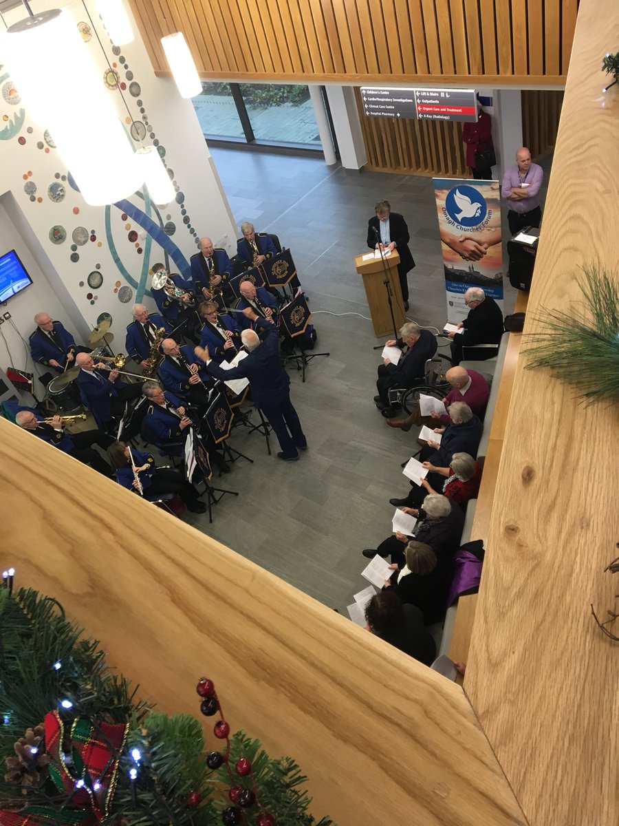 PatrickEMcGill's tweet image. Omagh churches forum with st eugenes band Omagh Hospital #westerntrust #DiabetesWest