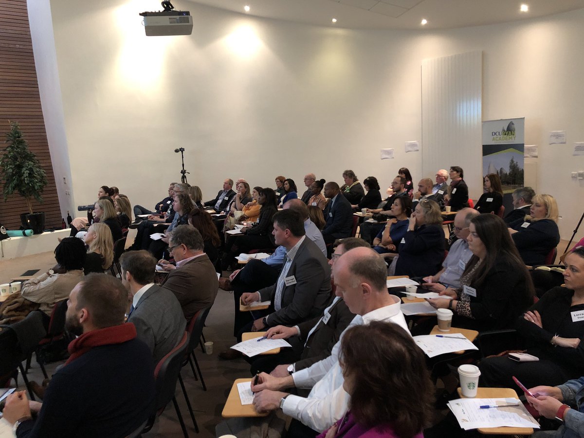 donalbr's tweet photo. Carol Tallon can help solve the planning problems. Her #HighFliers startup, @PLACEengage creates a VR environment and a public consultation platform for property developers and planners.  The audience is definitely engaged here @RyanAcademy https://t.co/OgvVStTWZ2
