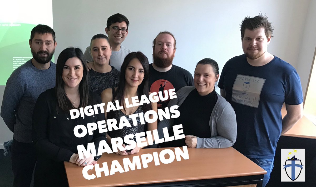 laurent_nilles's tweet photo. Les équipes du GPAC #Marseille @BNPParibas remportent la #DigitalLeague 🏆 - Des équipes très motivées pour développer leurs #compétences et renforcer leur transversalité . 👏👏👏 aux champions et à leur coach 👌 🚀 - #CultureDigitale 

@helene_labrune @AureBerthonneau @SAubin44 https://t.co/NuhyUwJaex
