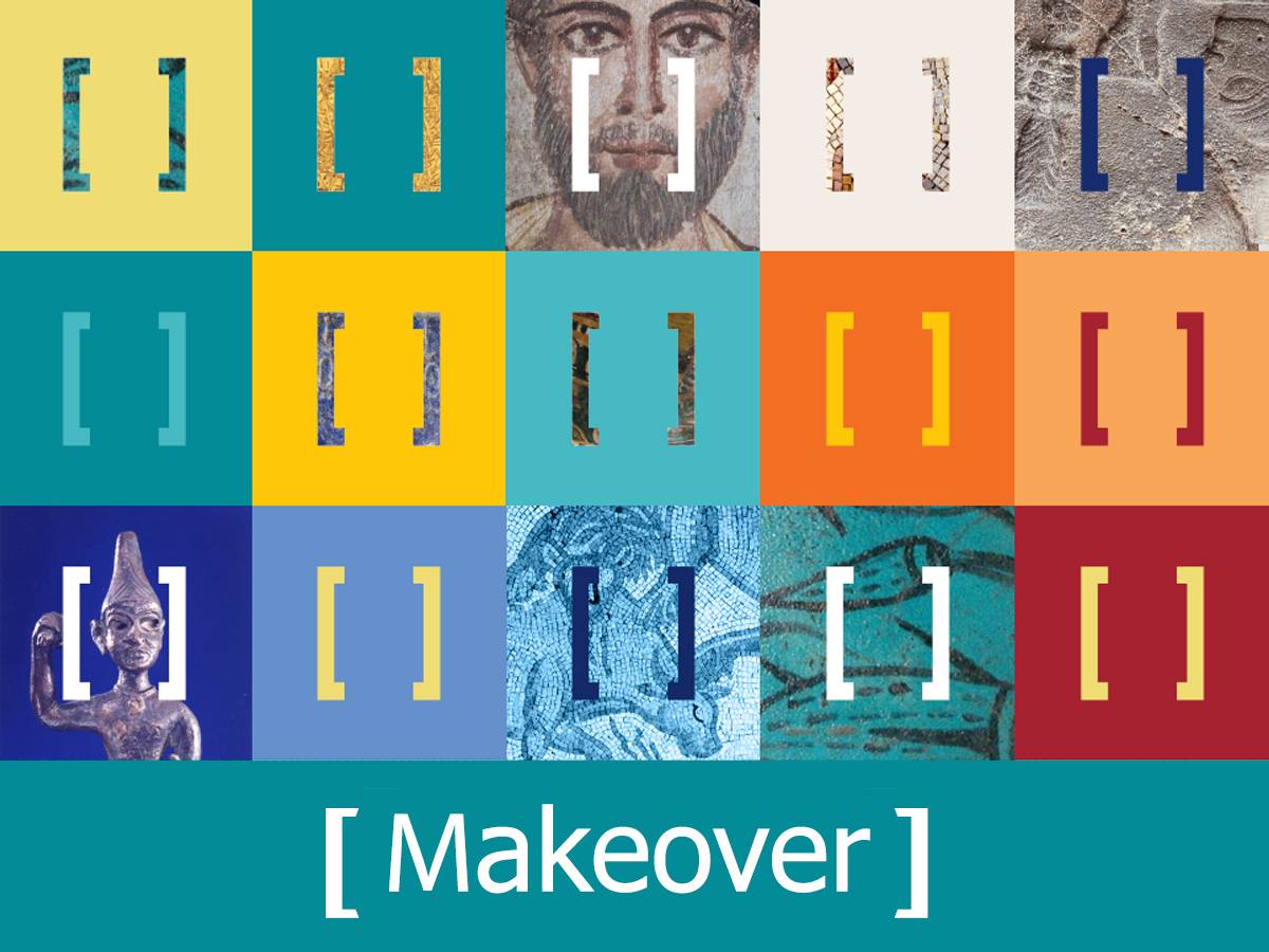 [Her] story. [His] story. [Your] story! We're proud to present the museum's new branding, which acknowledges the undeniable link between the ancient world and our own #bible #museum #branding