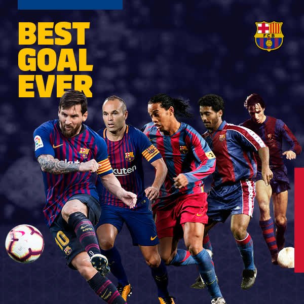 ⏳かつてない #BarçaBestGoalEver がやってくる・・・.
⚽ 64 ゴール
🔀32 マッチアップ
🏃♂ 40 人の選手
🏆たった1人の勝者
バルサの歴史を通してのベストゴールはどれ?決めるのは、君だ!?
🗓 開始: 2018/12/19(水)
要チェック!