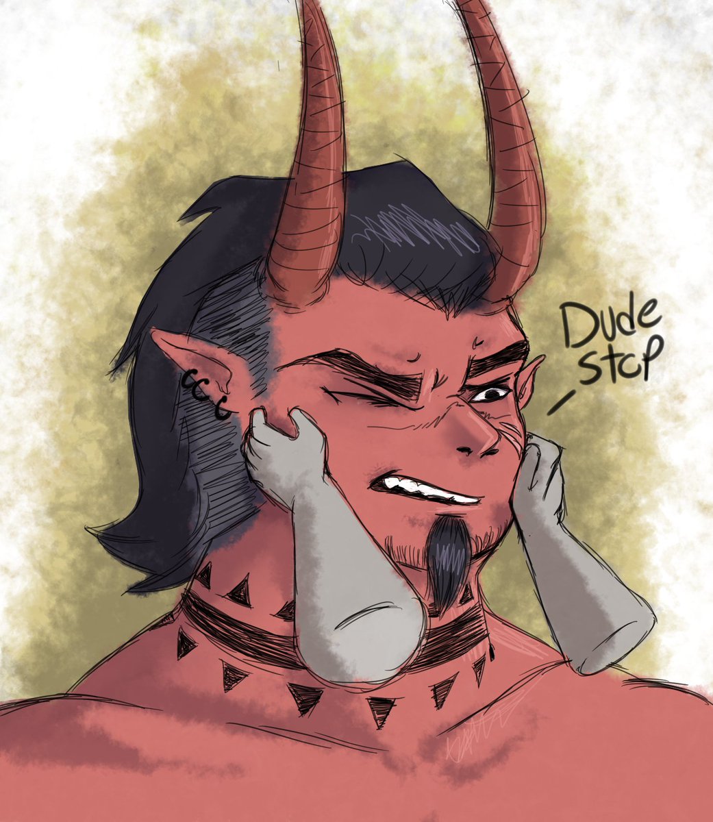 RattPoisun's tweet photo. I won't stop drawing him unless I get bored or, until I keel over form exhaustion. More than likely will be the second  one. https://t.co/Axm6kI8KPh