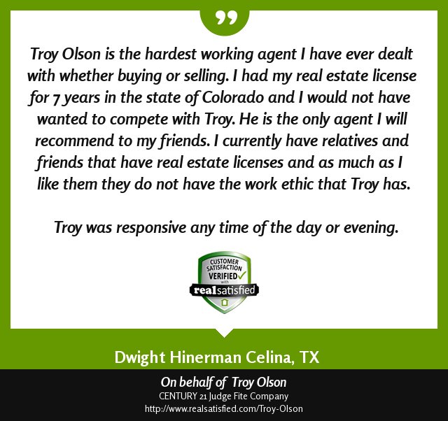 TroyOlson's tweet photo. I love when my clients are happy with my services and dedication to getting the job done and making them happy!
Thank you so much for the kind words Dwight!
#Troyolson #troyolsonteam #teamtroy #dallas #frisco #texas #McKinney #realestate #realestateinvesting #realtor #century21 https://t.co/UPwu8jjCEk