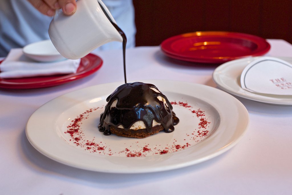 a meal that's great from start to finish 🥄 pistachio semifreddo