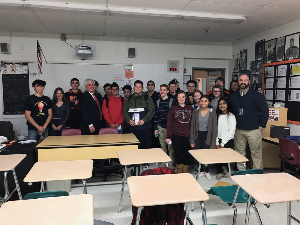 MiddNorthGLP3's tweet photo. Special thanks to Monmouth County Superior Court Judge Joseph W. Oxley for meeting with the Middletown North GLP3 students today!
@HighSchoolNorth @MTPSpride @DrGeorge_MTPS https://t.co/ixmMPLTymJ