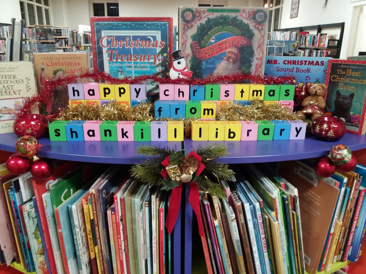DLR_Libraries's tweet image. Merry Christmas from all in #ShankillLibrary
