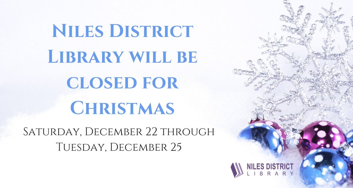 Niles District Lib. tweet media
