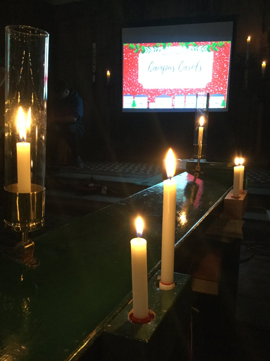Campus carols is on soon! Come join us in the chapel at 6! <a href="/WardyER/">R Ward</a> <a href="/TSDSULampeter/">TSDSU Lampeter</a> <a href="/UWTSD/">University of Wales Trinity Saint David</a> <a href="/UCCF_CYM/">UCCF Wales</a> <a href="/UCCF/">UCCF: The Christian Unions</a> @LampChaplain