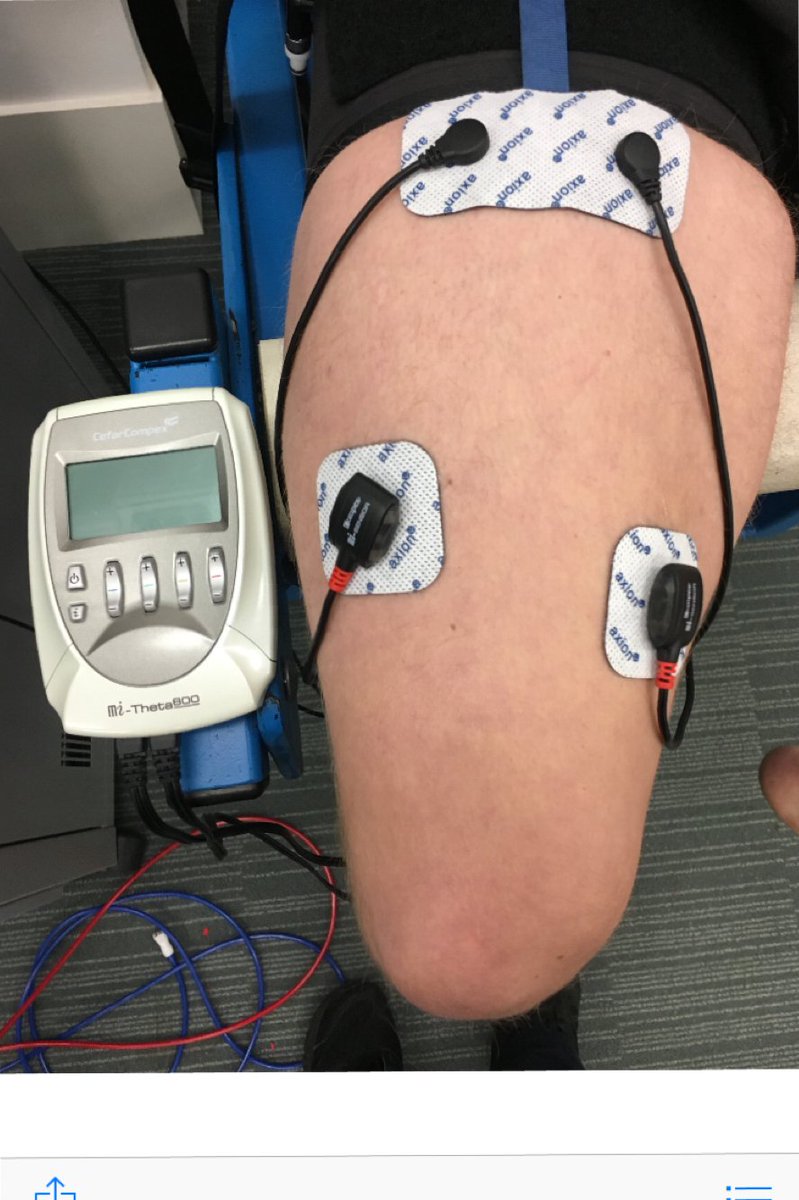 Electrical stimulation + BFR (rat models)

⬆️muscle hypertrophy 💪vs e-stim alone 
👉ncbi.nlm.nih.gov/m/pubmed/29565…

Mechanisms?
⬆️mTOR &amp; MAPK signalling pathways
ncbi.nlm.nih.gov/m/pubmed/30398…
⬆️oxidative capacity, glucose transport &amp; mitochondrial biogenesis
ncbi.nlm.nih.gov/m/pubmed/29565…