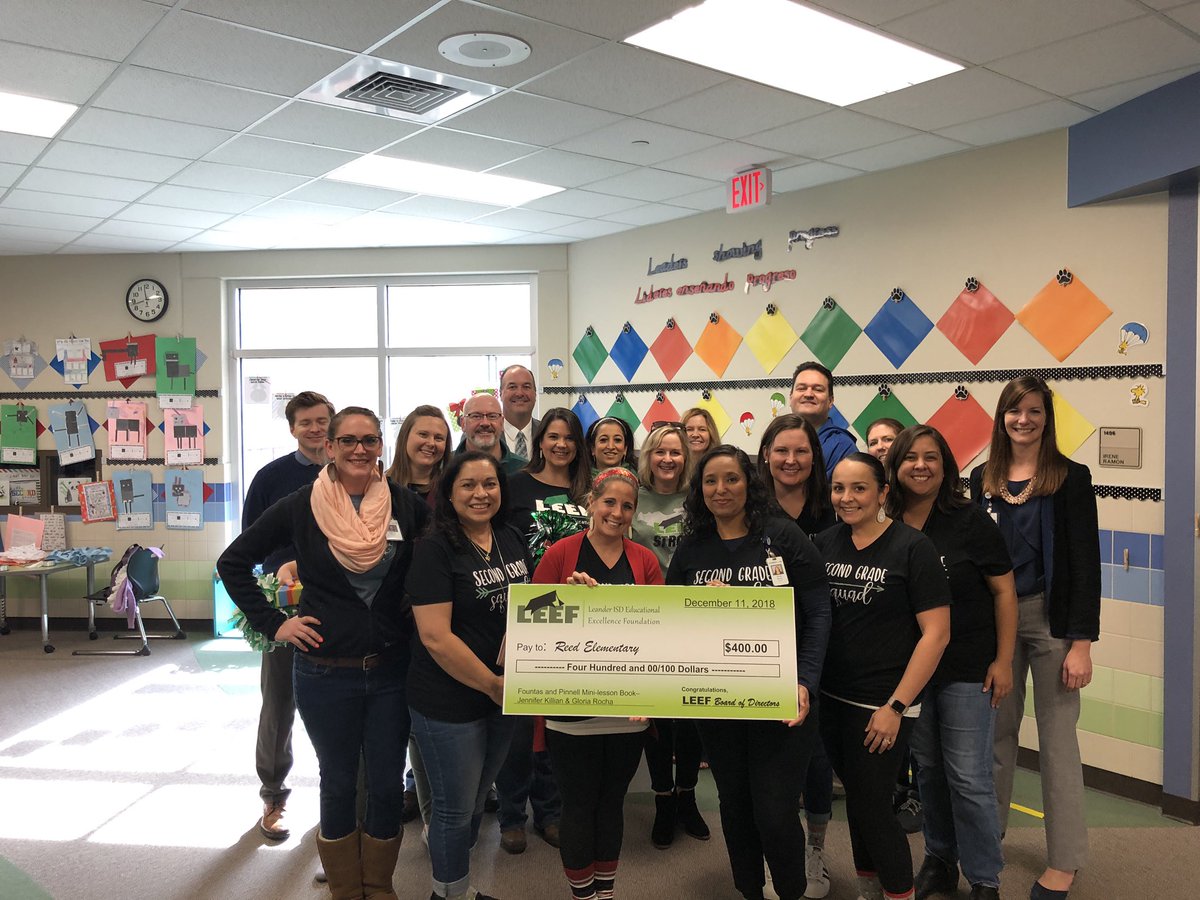 LeanderISD's tweet image. Congrats to @Reed_Elem teachers Lisa Summers, Jennifer Killian and Gloria Rocha for their @LEEFStrong grants!
