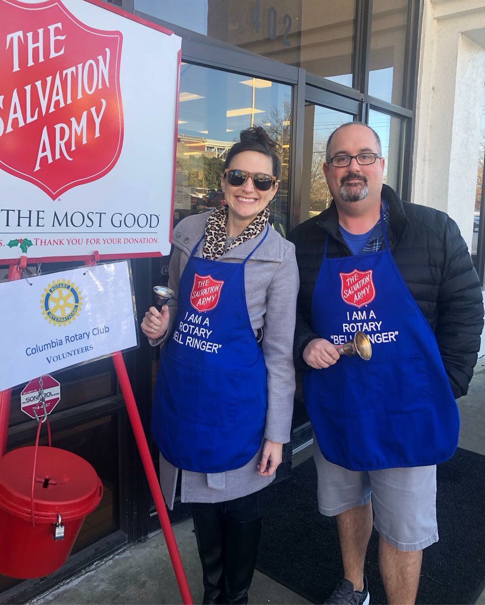 FivePointsSC's tweet photo. Join @FivePointsSC + @FreeTimesSC + @ColaRotary at Green’s on Assembly today as we 🔔 for @SalArmyMidlands #FivePointsSC #shop5points #eat5points #drink5points #love5points https://t.co/ZLAOplxLz2
