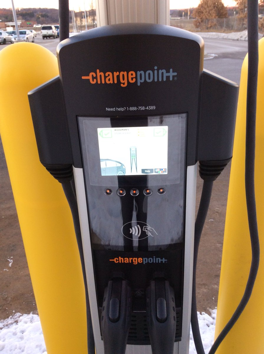 Woodman’s is proud to now offer charging stations for our customers driving electric cars. 

They are located near our Shop Woodman’s Online Pickup area. 

Plug in outside and save on thousands of items inside!

#ElectricCars #ChargingStations