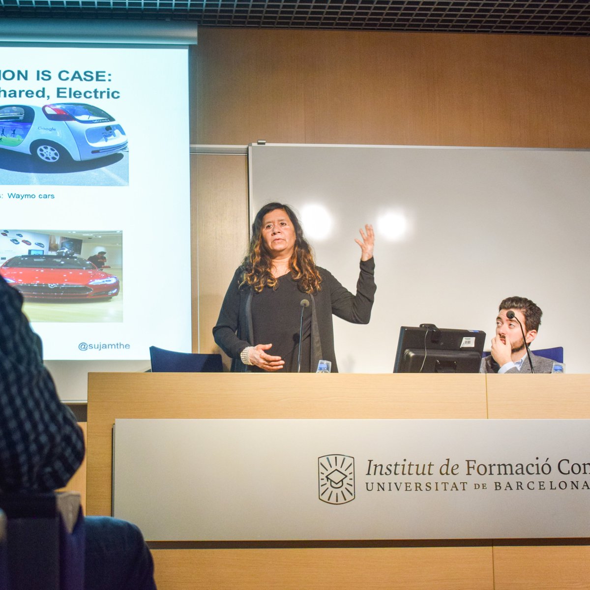 BTS_campus's tweet image. In October @sujamthe, member of strategic advisory board in BTS and CEO of IoTDisruptions.com, gave students a valuable speech on #IoT Trends.
.
#barcelonatechnologyschool #studyabroad #digitaldisruption #innovationineducation #internetofthings