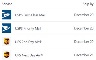 Just a few days left to get your <a href="/DVanBFoods/">DVanB Foods</a> order by #ChristmasEve!! See the #shipping dates below...