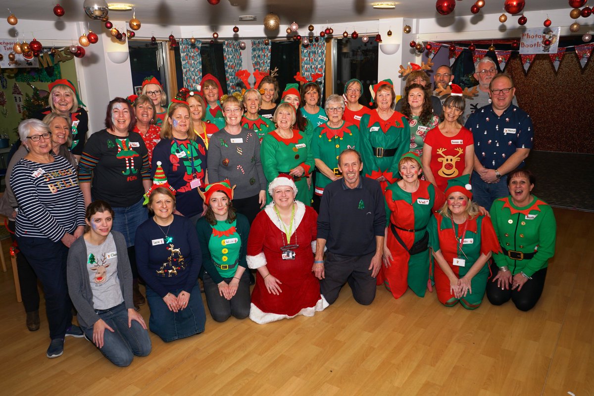 AcornsHospice's tweet photo. Here's a lovely photo from our Christmas party at our hospice in the Three Counties ❤️💫🎅

#Christmas #ChristmasParty #ChristmasIsComing https://t.co/NS1iqx1U9x