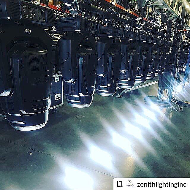 TheRobeWay's tweet photo. A #TechTuesday just outside Orlando, Florida, with @Zenith_Lighting and their @Robelighting #MegePointe luminaires coming back in from the #tourlife while getting set for their next #lightingdesign. #therobeway #robelighting #robegear #zenithlighting #techlife #lightingtech https://t.co/KAzT8j6G5r