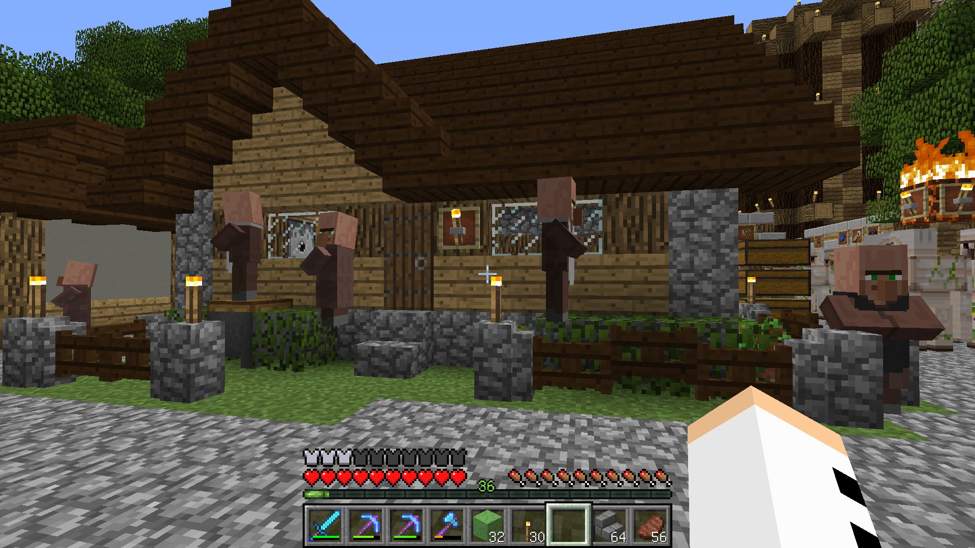 تويتر のがみマオ はじめ人間オクタゴン على تويتر 奥の村人の民家 W 最近ハマっている石の壁 フェンスゲートの組み合わせ D 良き良き W マインクラフト マイクラ 島の村 村人たちの家 T Co 4gzbj53nd8