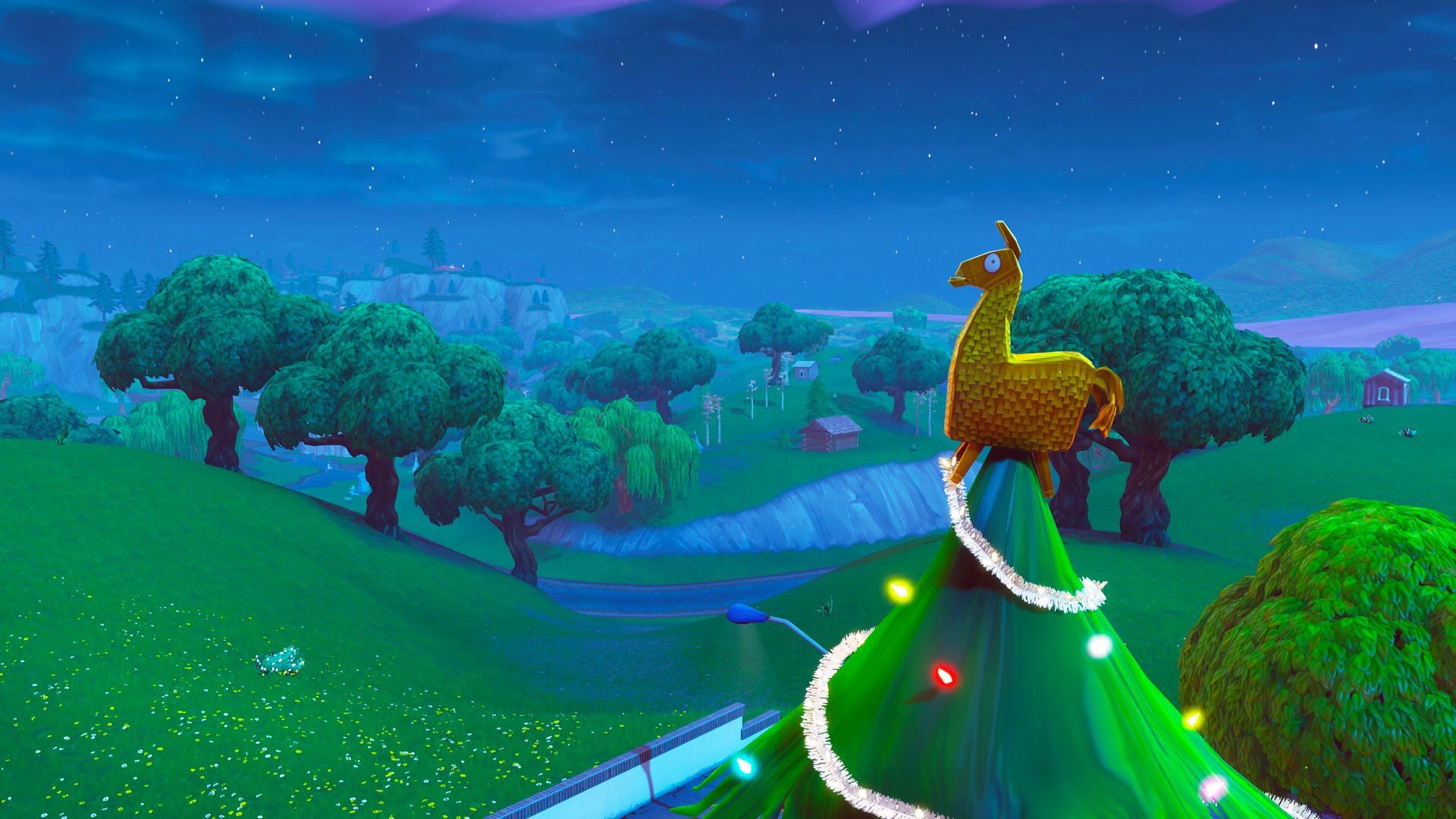 Fortnite Info в Twitter: „Hay una llama Dorada en cada árbol de Navidad??  #Fortnite https://t.co/zdkbElafQk“ / Twitter