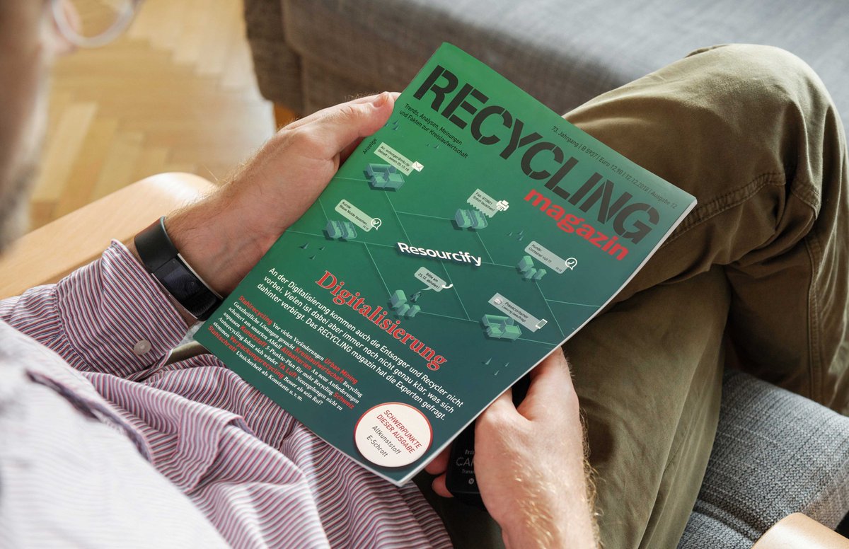 ResourcifyGmbH's tweet image. Das Recycling Magazin hat mit Experten über die Digitalisierung gesprochen und liefert Ihnen hierzu Neuerungen. Lesen Sie daher die aktuelle Dezember Ausgabe des Recycling Magazins kostenlos, um ihr Wissen zum Thema Digitalisierung zu vertiefen. bit.ly/2EqfLfD