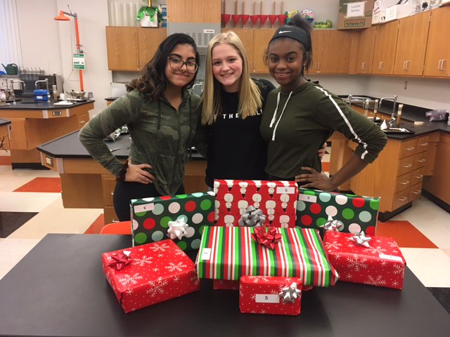nasdtransition's tweet photo. NAHS Volunteer Club would like to thank the high school staff and students for their donations to support our Secret Santa Mission.  The donations purchase gifts for some very special kids in the district. https://t.co/mUcrfndzxh