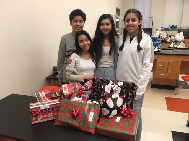 NAHS Volunteer Club would like to thank the high school staff and students for their donations to support our Secret Santa Mission.  The donations purchase gifts for some very special kids in the district.