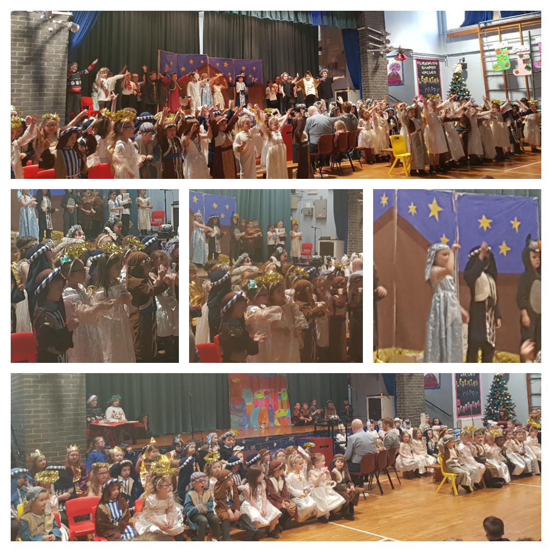 ClydemuirPS's tweet photo. Words can't express how proud we are of our children!They have worked so hard and pulled of 3 outstanding performances of their nativity!You are all superstars and work with a team of superstar teachers and support staff! Well done! #TeamInfants #proud #nativity #relax #Christmas https://t.co/v3zQiq3u8S