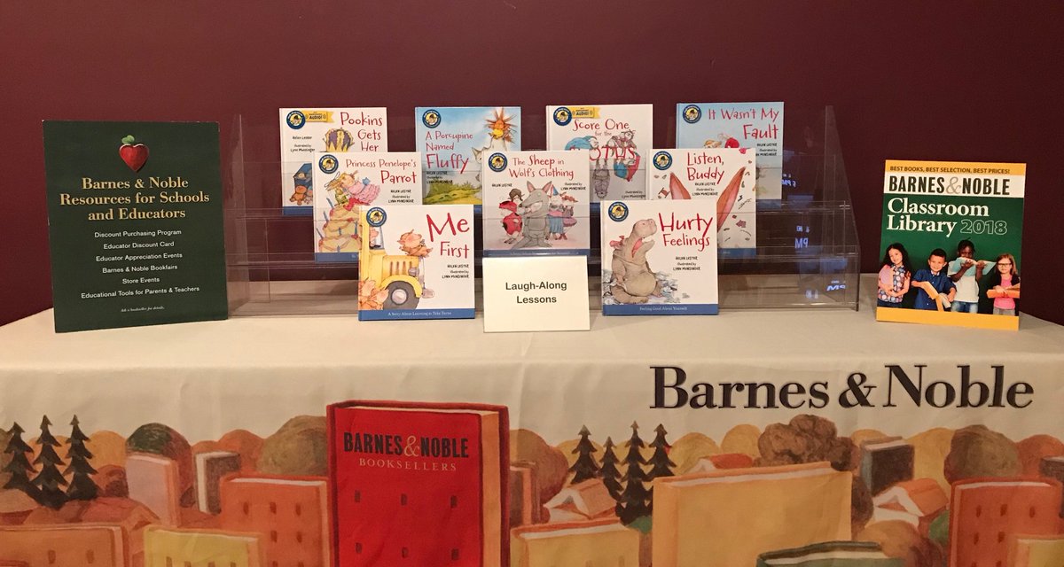 BnLadue's tweet photo. 7/9 #LaughAlong #Lessons - Charming characters help grow Socially and Emotionally engaged students. Email mharned@bn.com for 25% off details on our new Classroom Library Program. #SEL https://t.co/TfPquaHXN7