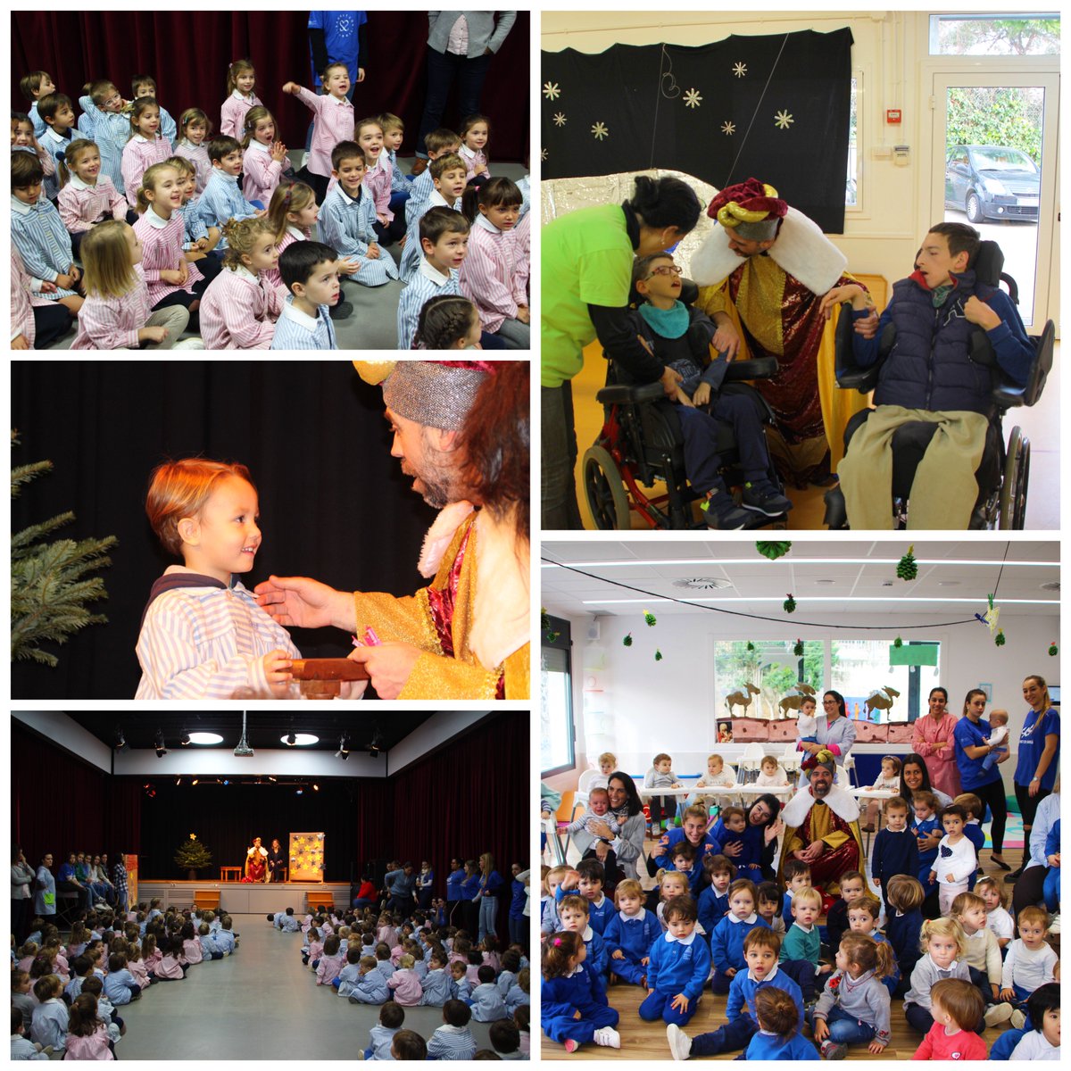 SagratCorSarria's tweet photo. ¡¡Esta mañana los niños y niñas de Llar d’Infants, Parvulario y Nadís, han recibido una visita muy especial…un paje real!!Todos han podido hablar con él para hacer llegar sus deseos a los Reyes Magos de Oriente 👑👑👑 #SagratCorSarrià  #Llardinfants #Parvulari #Nadís #ReyesMagos https://t.co/w701EvXyd7