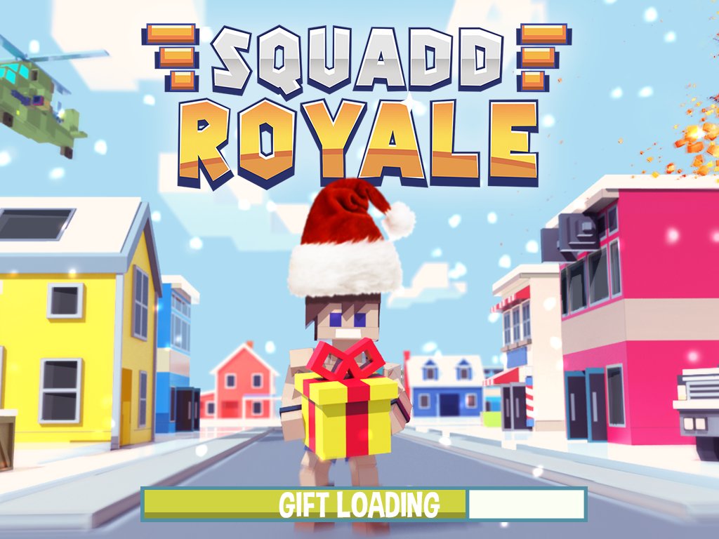 Laura is helping us as well to bring you gifts for Christmas. Can you guess what is it?

#SquaddRoyale
