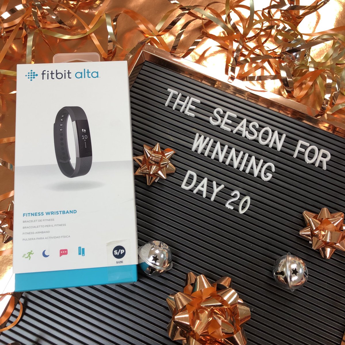 FishergateSC's tweet photo. #TheSeasonForWinning 🎁DAY 20 🎁Win a @FitbitUK Alta from @Argos_Online to help you stick to those New Year's resolutions! To enter simply follow us &amp; RT! Ends 8am 21/12, winner must collect prize by 31/12/18. Good luck! You can also enter on our Facebook page. https://t.co/dGNHVQACXW