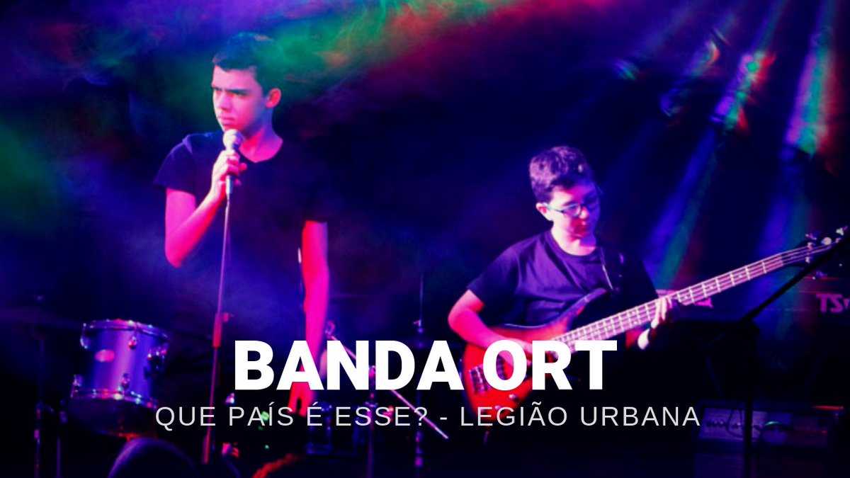 escolaortbrasil's tweet photo. Veja o clipe da Banda ORT. Clique aqui https://t.co/34CyjbvzWh . @WorldORT @escolaortbrasil #EscolaORT #ORTBrasil #WorldORT https://t.co/DteRmYmURs